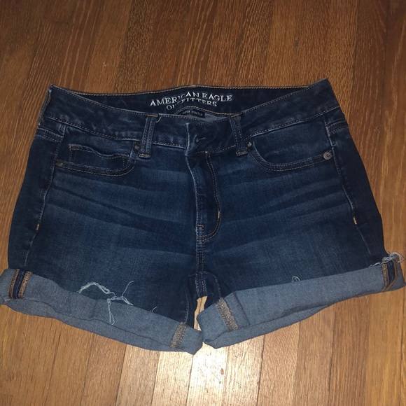 American Eagle 360 Super Stretch Midi Shorts - Picture 1 of 5